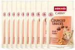 Animonda Carny Crunchy koerte maiuste komplekt, kana ja veiseliha, 10 x 50 g