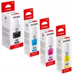 Canon GI-40 tindikomplekt, 4 v&auml;rvi, sobib PIXMA G5040/G7040/G6040