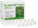 INTERCELL Vegan D3-vitamiin 2000 I.E., 90 mikrokapslit