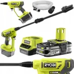 Akutoitega k&otilde;rgsurvepesuri seade RYOBI aknapesu komplekt