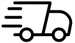 Taustavaba kleebis autole, mootorrattale v&otilde;i kiivrile COURIER MAIL BUS, 8 x 13,7 cm