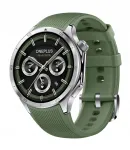 OnePlus Watch 3 nutikell, h&otilde;bedane, roheline silikoonrihm