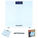 Vannitoakaalud Grundig, klaasist, LCD-ekraan, 180 kg, patareidega