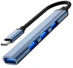 USB-C jaotus, 4 x USB 3.0 pesa, OTG