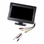 Auto 4.3'' monitor kahe videosisendiga, kontrastsusega 350:1