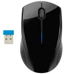 Juhtmevaba hiir HP Wireless Mouse 220, must, USB vastuv&otilde;tja, 3FV66AA