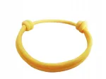 Kutsika koera kaelarihm, M suurus, 15&ndash;30 cm, kollane