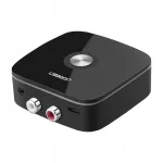 UGREEN CM106 Bluetooth adapter 5.1, 2xRCA, 3.5mm, aptX HD, USB-C, must