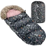 Magamiskott vankrile 100 cm karvaga Winter Forest Meadow