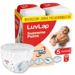 LuvLap Supreme Premium m&auml;hkmed suurus 5, 9-14 kg, 124 tk