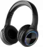 Juhtmevabad Bluetooth k&otilde;rvaklapid RGB valgustusega, bassiga, m&uuml;rasummutusega, mustad