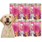 Mr. Bro hobuseliha konservid &otilde;unte ja gojimarjadega, 6 x 400 g