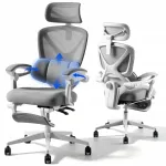 Ergonoomiline tool FlexiSpot OC4 kolme tsooni toestusega, BIFMA, kodukontorisse