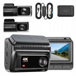 DDPAI Z60T 4K HDR auto kaamera esik&uuml;lje, taga, sees ja 4G mooduliga