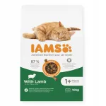 Kuivtoit t&auml;iskasvanud kassidele Iams For Vitality lambalihaga, 10 kg