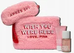 Kosmeetikakottide komplekt Victoria's Secret PINK Warm&Cozy koos pihustiga, losjooni ja maskiga