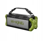 W-King D8 Bluetooth kaasaskantav k&otilde;lar, 90 W, IPX6, powerbank, AUX, roheline