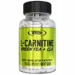 Toidulisand L-Carnitine CLA Green Tea, 90 kapslit, REAL PHARM
