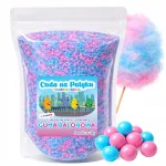 Suhkur suhkruvattidele, sinine ja roosa, 1 kg