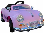 Laste elektriauto RETRO AUTO CLASSIC, 2 mootorit, kaugjuhtimispult 2.4G, MP3, valgusega