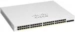 Cisco CBS220-48FP-4X-EU hallatav v&otilde;rgul&uuml;liti, 48xGE PoE+, 4x10G SFP+