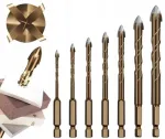 Puurikomplekt Rosfix 4B50-473E5 3&ndash;12 mm 7 osa