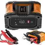 Aku laadija 12V/24V 10A LCD-ga, mootorratastele ja autodele