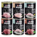 M&auml;rg kassitoit Pan Mięsko, erinevad maitsed, 6 x 400 g