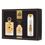Parf&uuml;&uuml;mikomplekt Lattafa Pride Tharwah Gold 100 ml + 20 ml + 200 ml