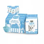 Kutsika kassi liiv Kit Cat Soya Clump beebipudru l&otilde;hnaga, 7 l