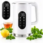 Elektriline veekeetja ZILNER 1,7 l, 2200 W, valge, temperatuuri regulaatoriga