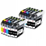 Tindikassetid Brother LC123XL, 10 tk, sobivad MFC-J470DW, MFC-J650DW, DCP-J132W, DCP-J752DW printeritele