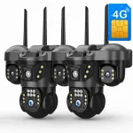 V&auml;lip&ouml;&ouml;ratav 6 MP 4G LTE GSM-kaamera AI ja kaartide j&auml;lgimisega