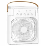 Kaasaskantav vaikne 3in1 USB ventilaator, &otilde;huniisutaja ja konditsioneer, valge