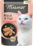 MIAMOR Pate & Fillet m&auml;rg kassitoit l&otilde;hefilee t&uuml;kkidega, 85 g
