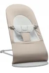 Lamamisase BABYBJORN Balance Soft, liivakarva ja hall, ergonoomiline
