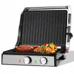 Elektriline kokkupuuteline grill Aigostar, 2000 W, mittesarnane, 180&deg; avaus