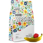 Valgulisand WPC KFD 900g banaani-maasika maitsega