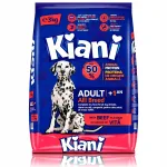 KIANI ADULT kuiv koeratoit veiselihaga ja vitamiinidega, 3 kg