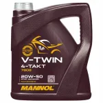 S&uuml;nteetiline mootori&otilde;li MANNOL 7808 V-Twin 20W-50, 4 l, V-Twin mootoritele
