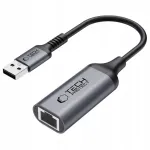 USB&ndash;Ethernet adapter Tech-Protect UltraBoost, 3.0, 1000 Mbps, must