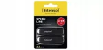 INTENSO Speed Line 2x64 GB USB 3.2 Gen 1 must USB m&auml;lupulk