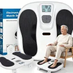 TENS/EMS jalalihaste elektrostimulaator 2in1 vereringele ja taastumisele