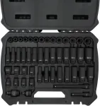 Pihustiga otsikute komplekt 3/8" 48 osa SAE/m&otilde;&otilde;t&uuml;hikud CR-MO