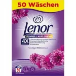 V&auml;rviliste riiete pesupulber Lenor Color Amethyst, 3 kg, 50 pesukorda