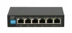 V&otilde;rgu l&uuml;liti Extralink EUROS V2, 4 PoE/PoE+ porti, 2 uplink RJ45, 100 Mb/s
