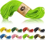Paracord n&ouml;&ouml;r 350 Type 1, 2,5 mm, 30 m, hele roheline, telkimiseks ja elluj&auml;&auml;miseks