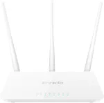 Traadita ruuter Tenda F3, 300Mb/s, 2.4GHz, valge, k&uuml;lalisv&otilde;rguga