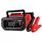 Akulaadija 6V/12V/24V, 30A, parandustehnika ja seadistusega, AGM, GEL, LCD-ekraan