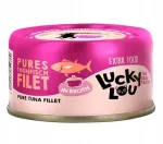 LUCKY LOU Extrafood m&auml;rg kassitoit tuunikala fileedega puljongis, 70 g